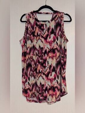 EUC Lane Bryant LIVI Tunic Tank (worn 3x), size 10/12